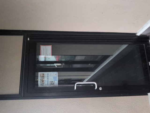 Black-frame pass-through window